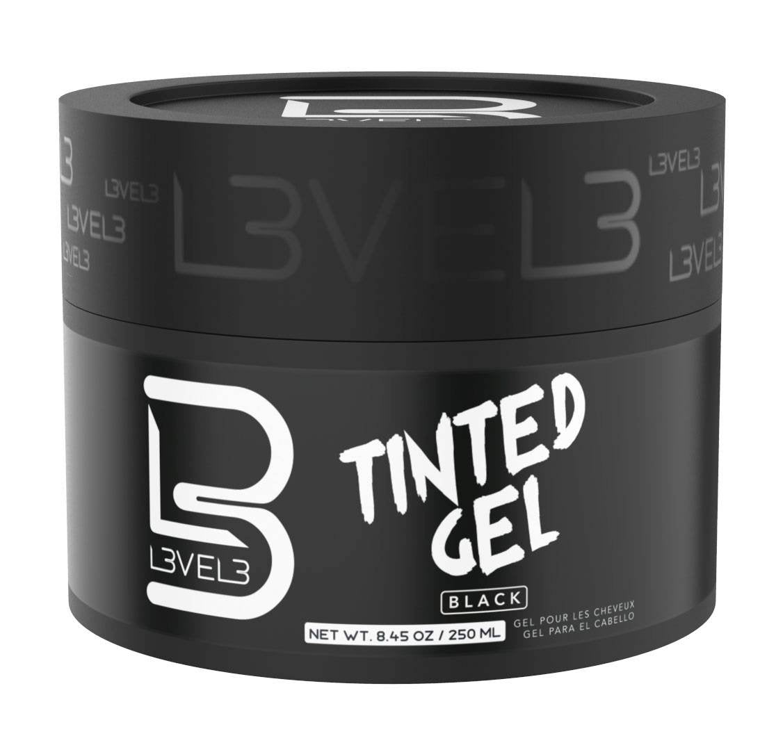 LEVEL3 TINTED GEL BLACK 8.45 oz