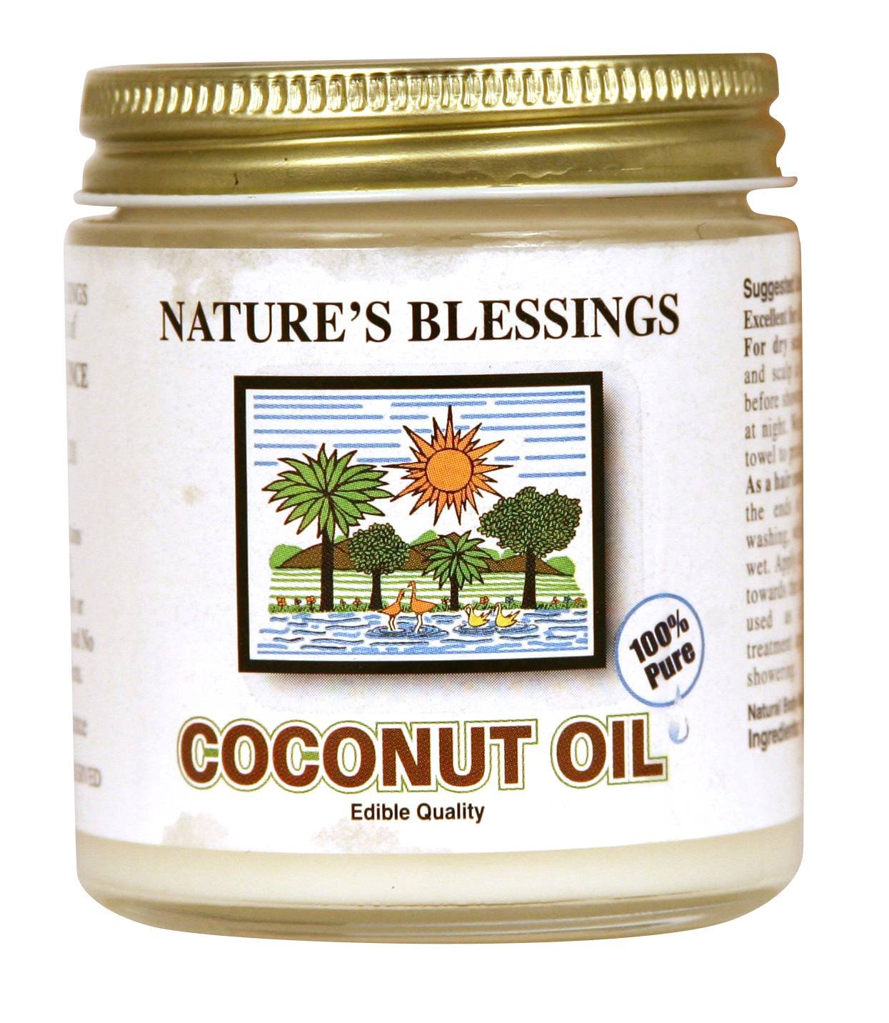 NATURES BLESSINGS POMADE [COCONUT OIL] 3.7 OZ