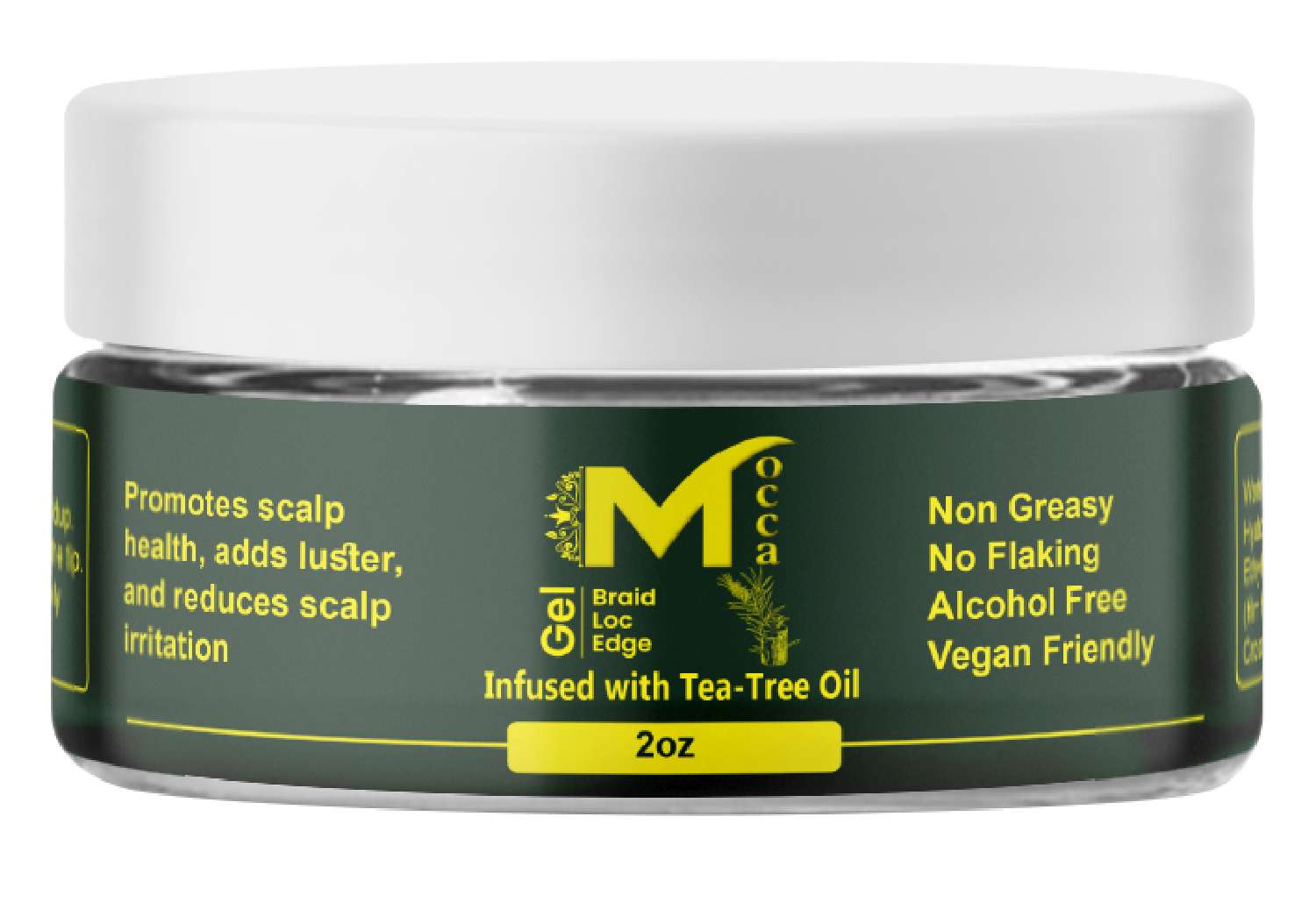MOCCA BRAIDING GEL TEA TREE 2 OZ