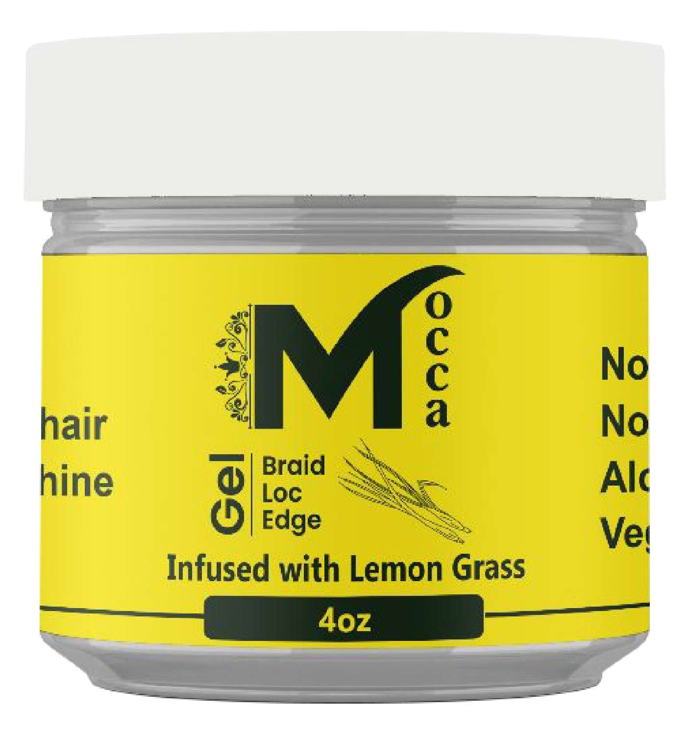 MOCCA BRAIDING GEL LEMONGRASS 4 OZ