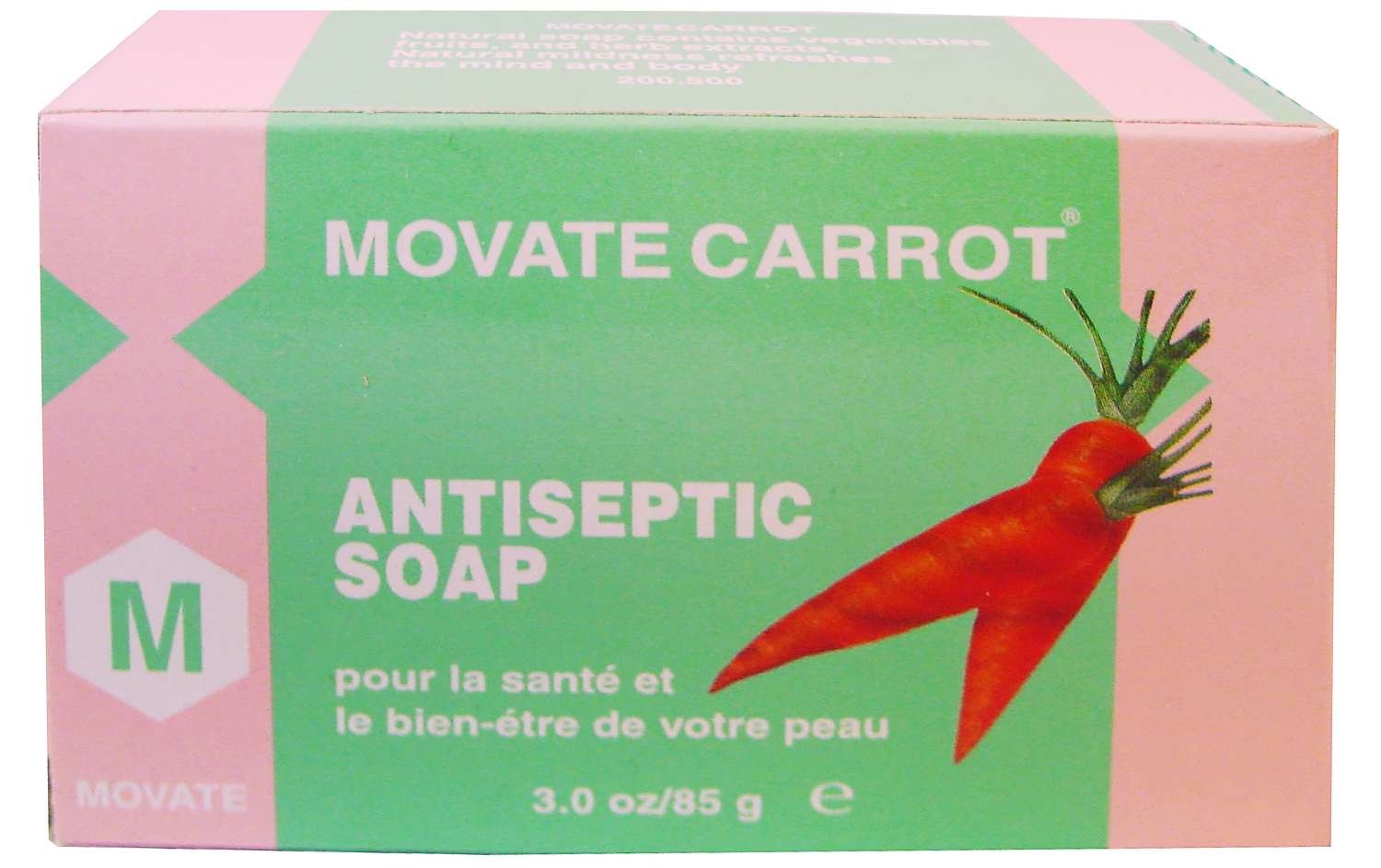 MOVATE SOAP [CARROT/ANTISEPTIC] 3 OZ