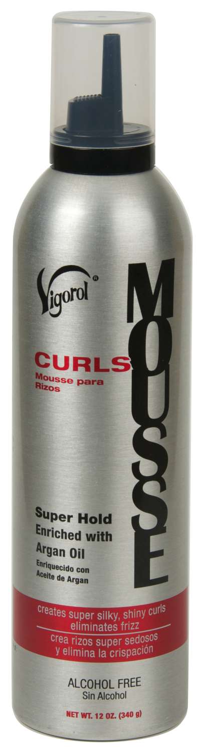 VIGOROL MOUSSE [CURL/SUPER HOLD] 12 OZ
