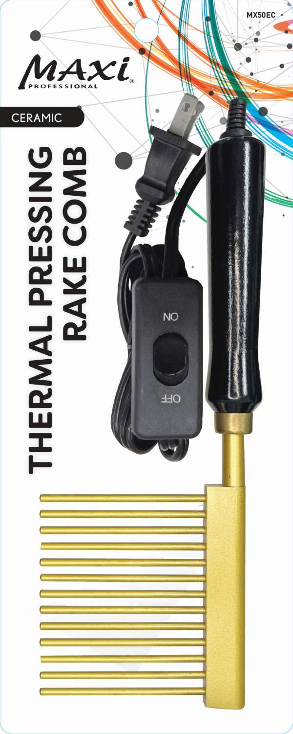 MAXI PRESSING COMB ELEC RAKE