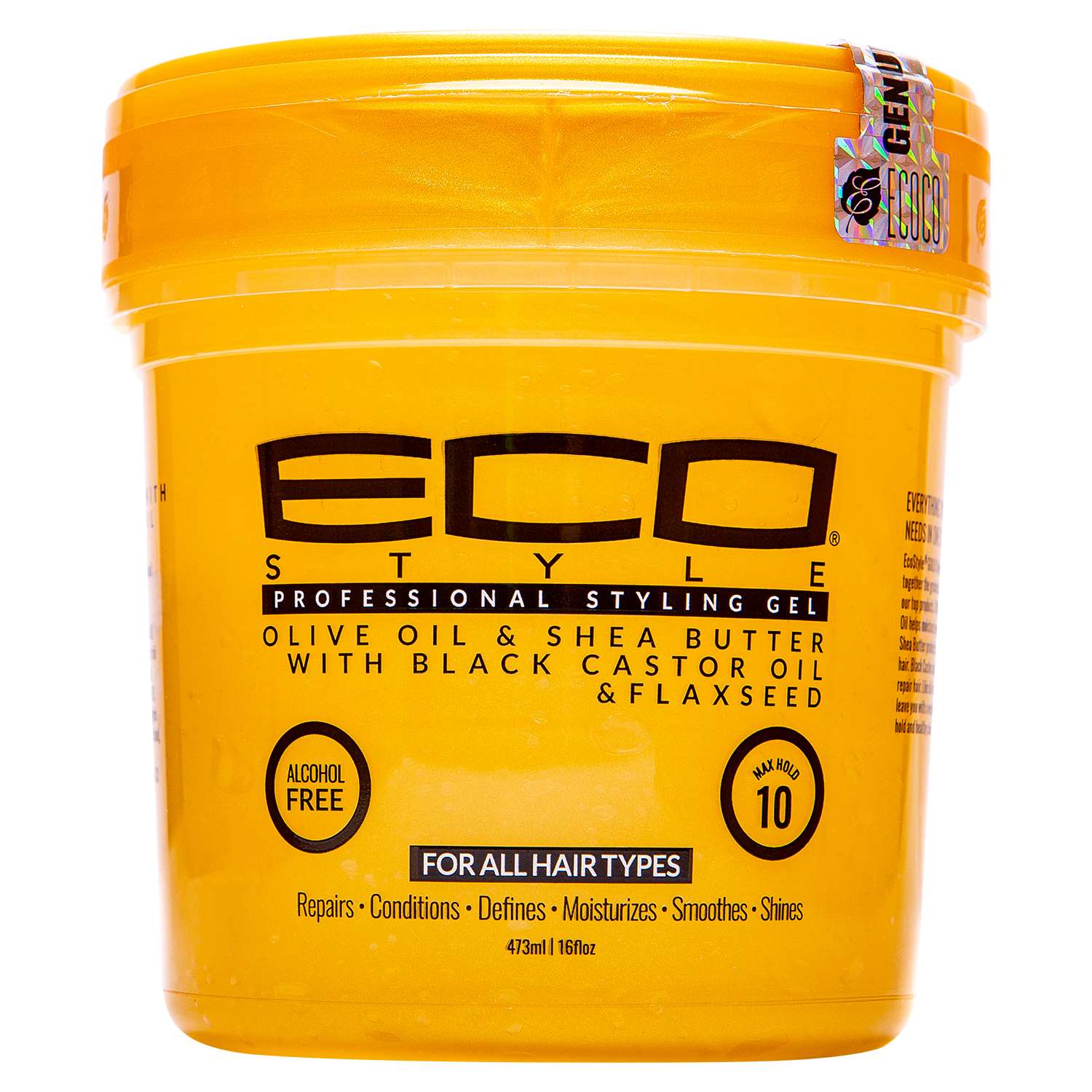 ECO STYLE GEL [GOLD] 16 OZ