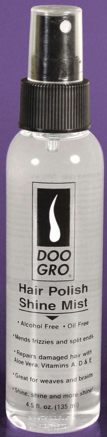 DOO GRO HAIR POLISH SHINE MIST 4.5 OZ