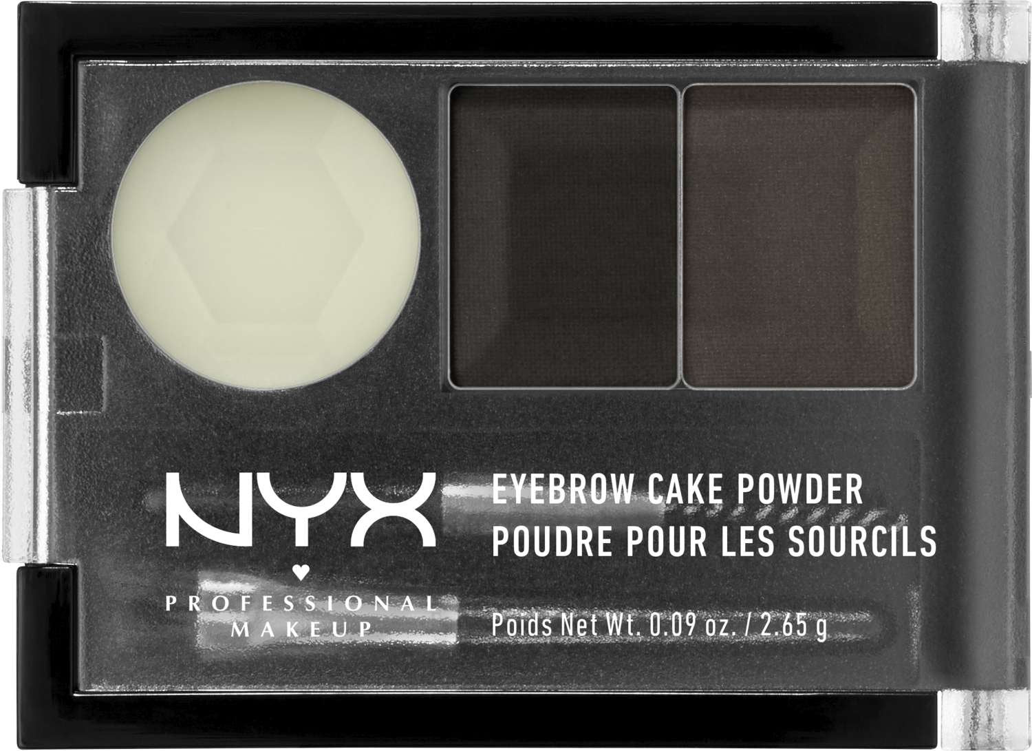 NYX EYEBROW CAKE POWDER-01_BLACK/GRAY