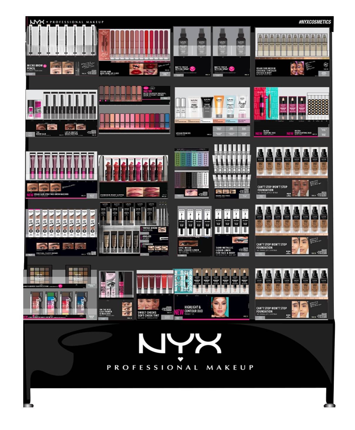 NYX 4FT SET