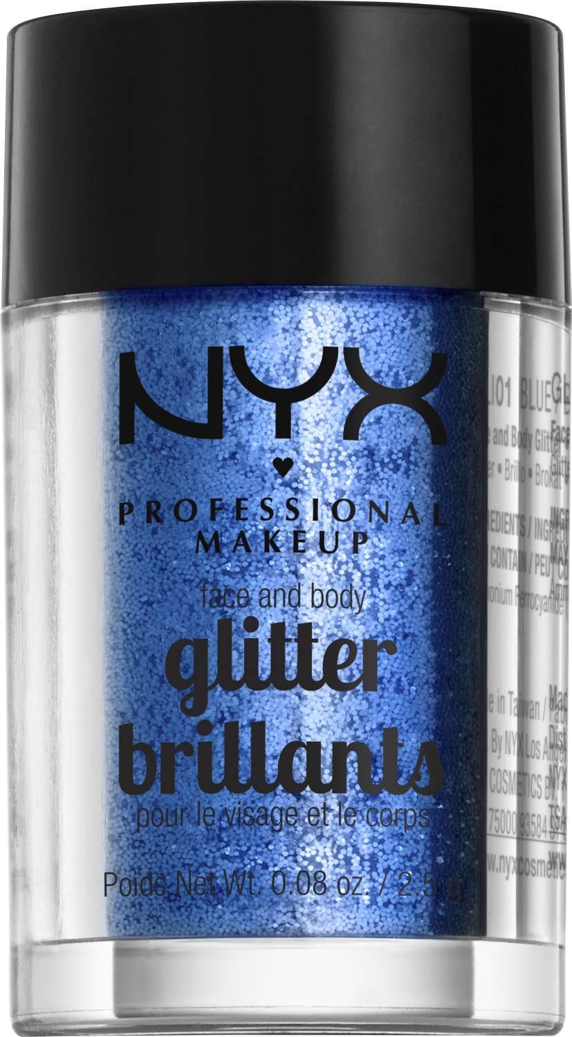 NYX FACE/BODY GLITTER-01_BLUE