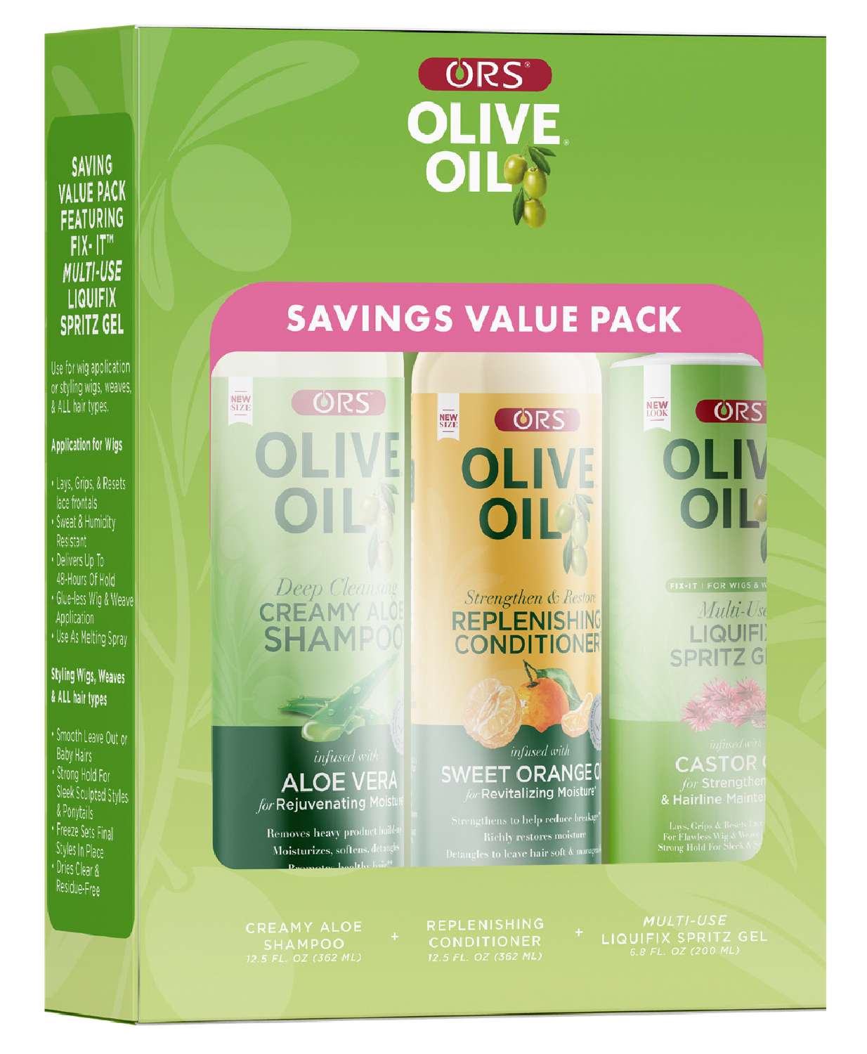 ORS OLIVE OIL VALUE [SHMP/COND/LIQUIFIX]