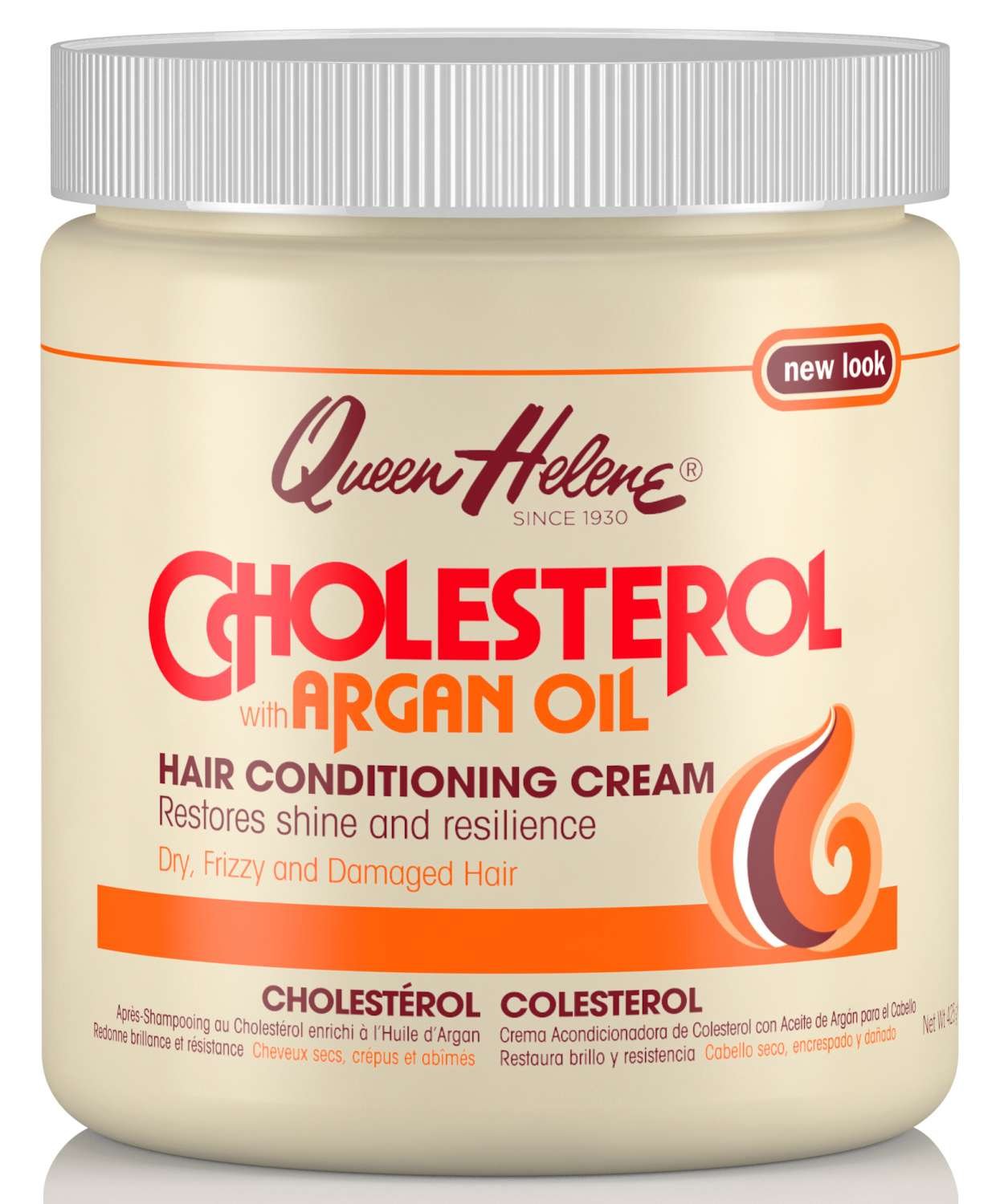 QH CHOLESTEROL CREME CONDITIONER ARGAN 15 OZ