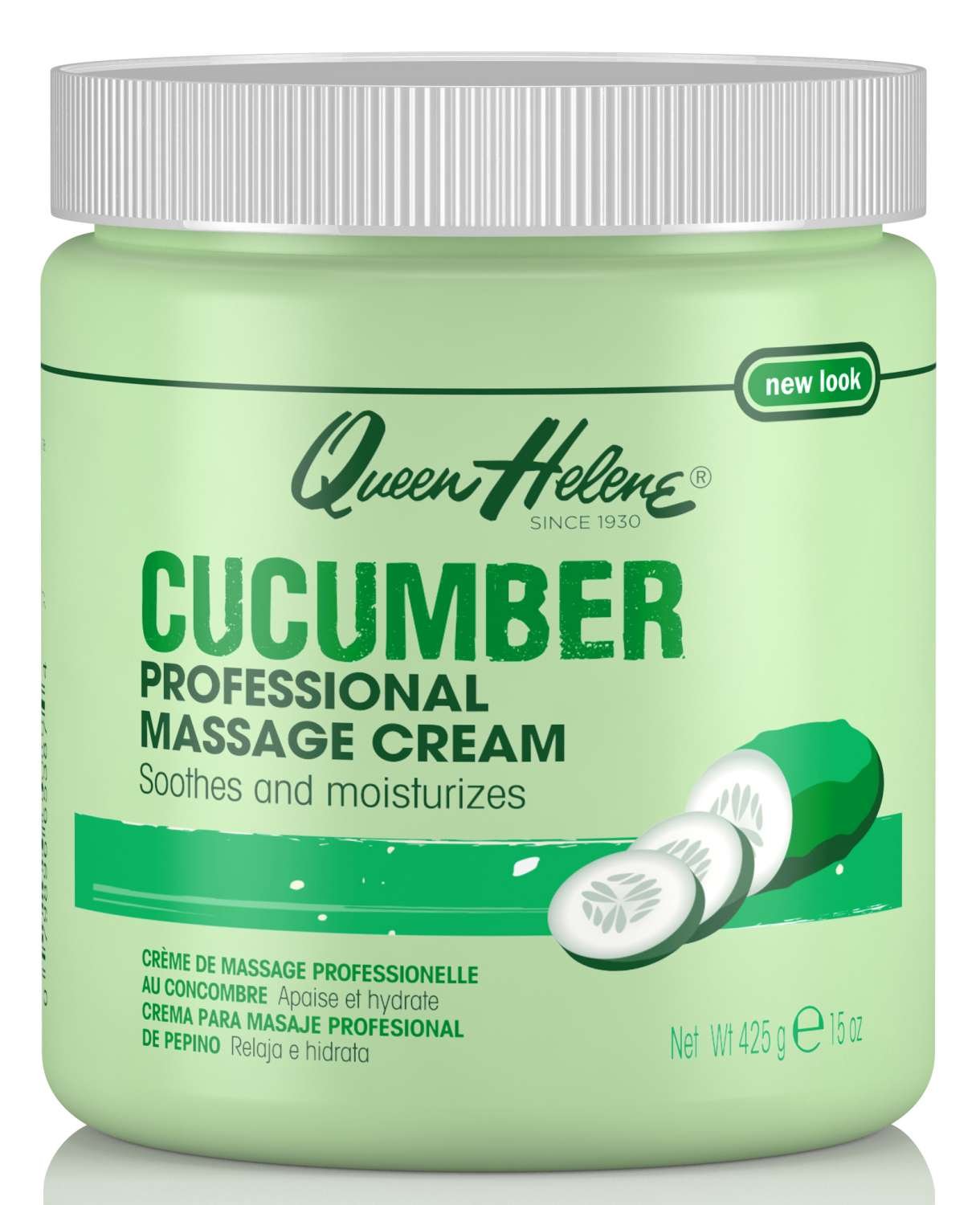 QH MASSAGE CREME CUCUMBER 15 OZ