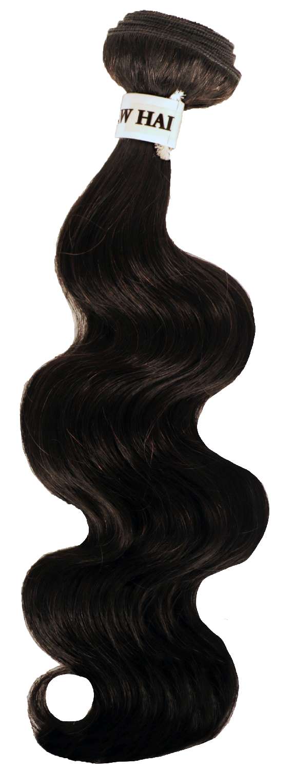 HH RAW HAIR B/W 10-#NAT