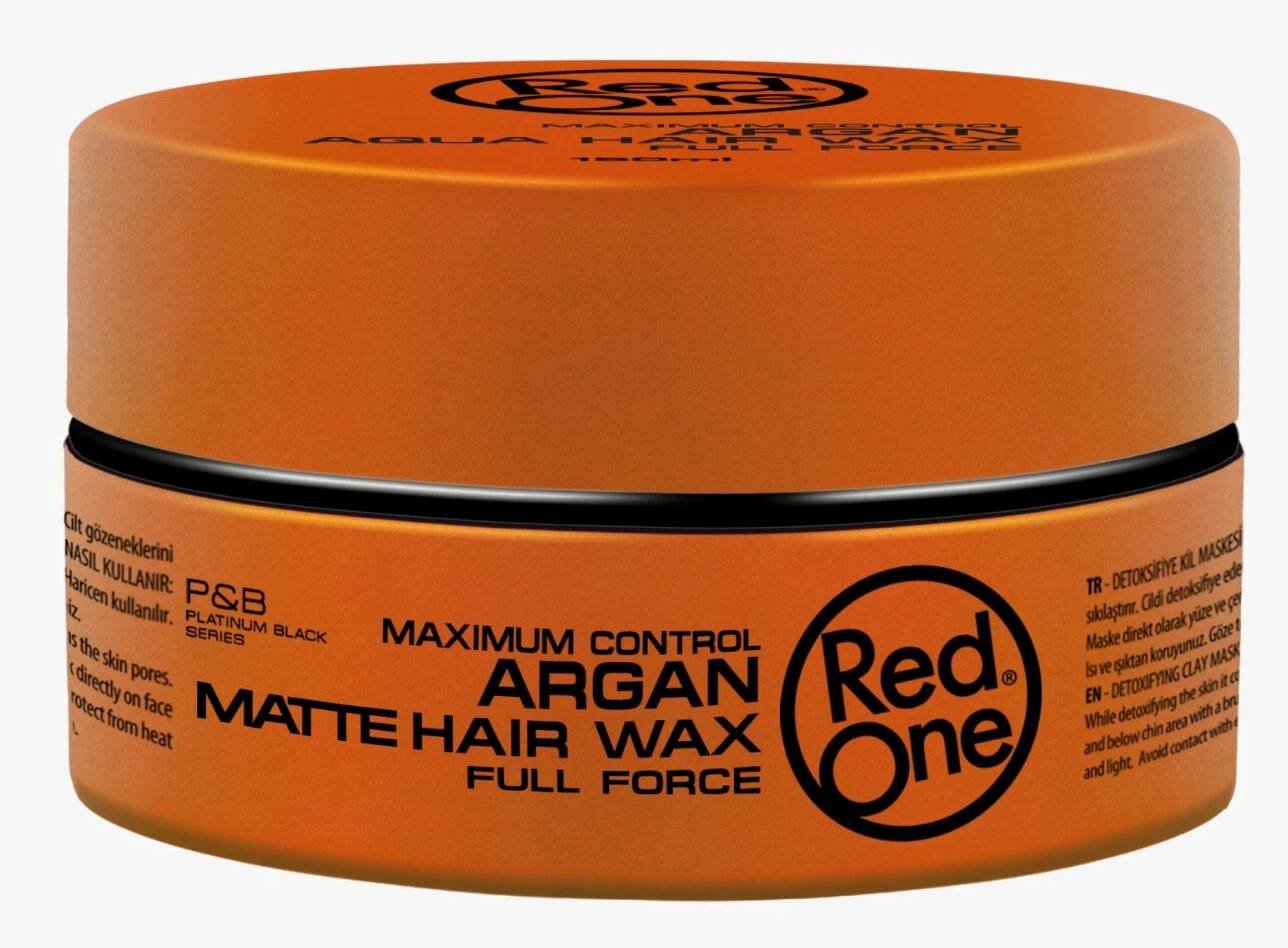 RED ONE HAIR WAX (ARGAN MATTE)