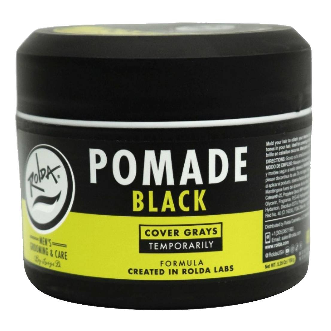 ROLDA HAIR POMADE BLACK 5.29 OZ