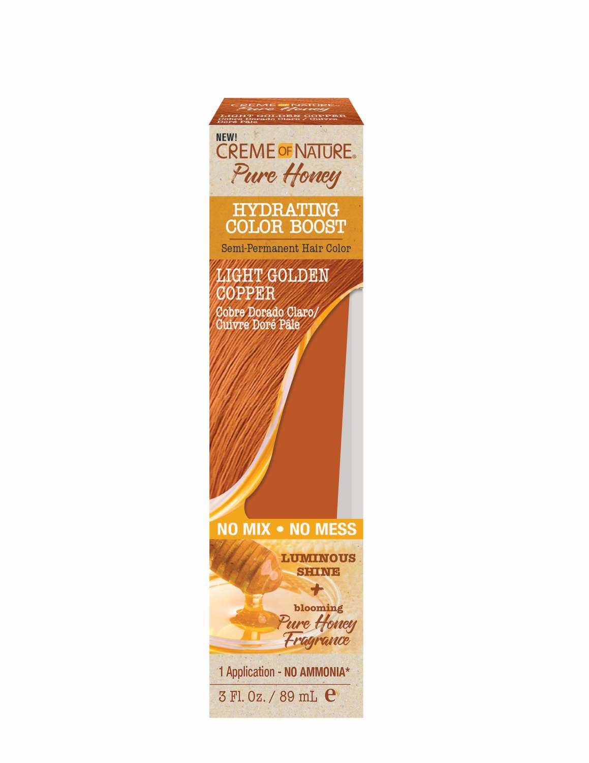 CON PHONEY SEMI PERM LT GOLDEN COPPER