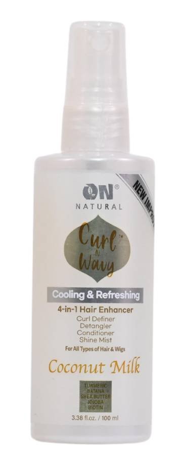 ON NAT CURL-N-WAVY 4IN1 HAIR E COCONUT M 3.38 OZ