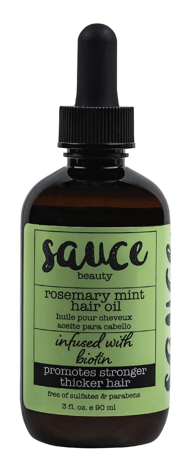 SAUCE ROSEMARY MINT HAIR OIL 6/DP