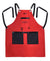 STYLECRAFT BARBER APRON [RED]