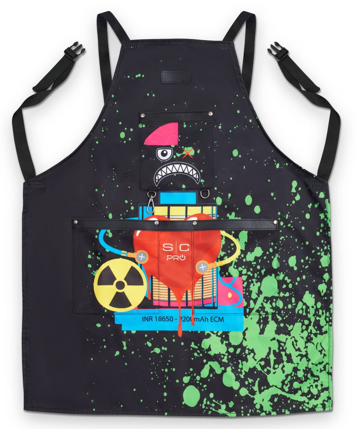STYLECRAFT RADIOACTIVE APRON [BLK]