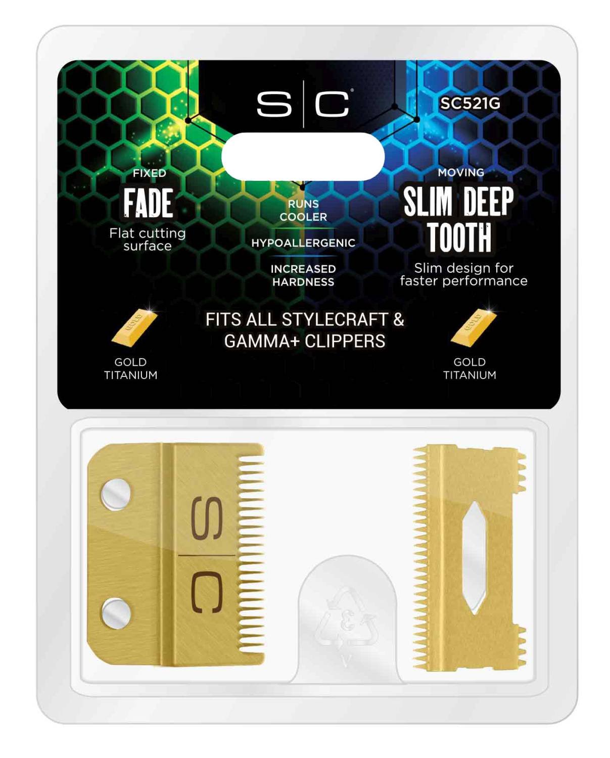 STYLECRAFT BLADE CLIPPER GOLD FADE