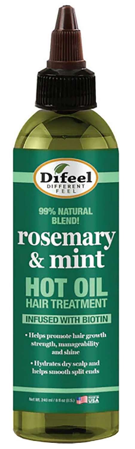 S/F PREM #3 ROSEMARY MINT HOT OIL 8 OZ