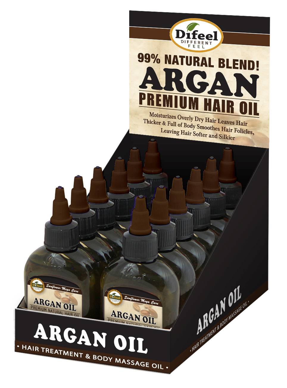 DIFEEL 12/DP PREM OIL ARGAN 2.5 OZ