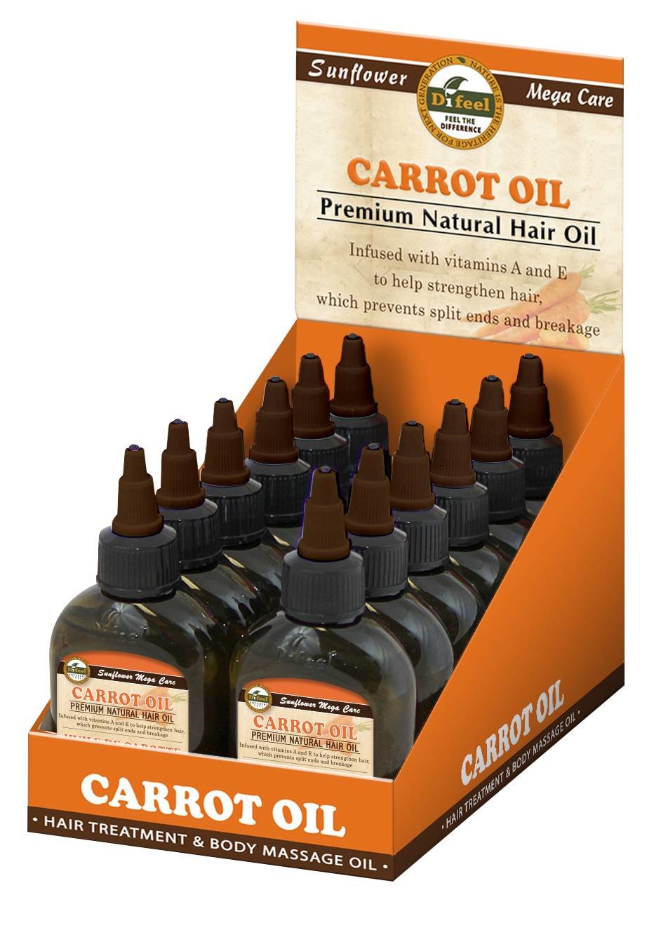 DIFEEL 12/DP PREM OIL CARROT 2.5 OZ