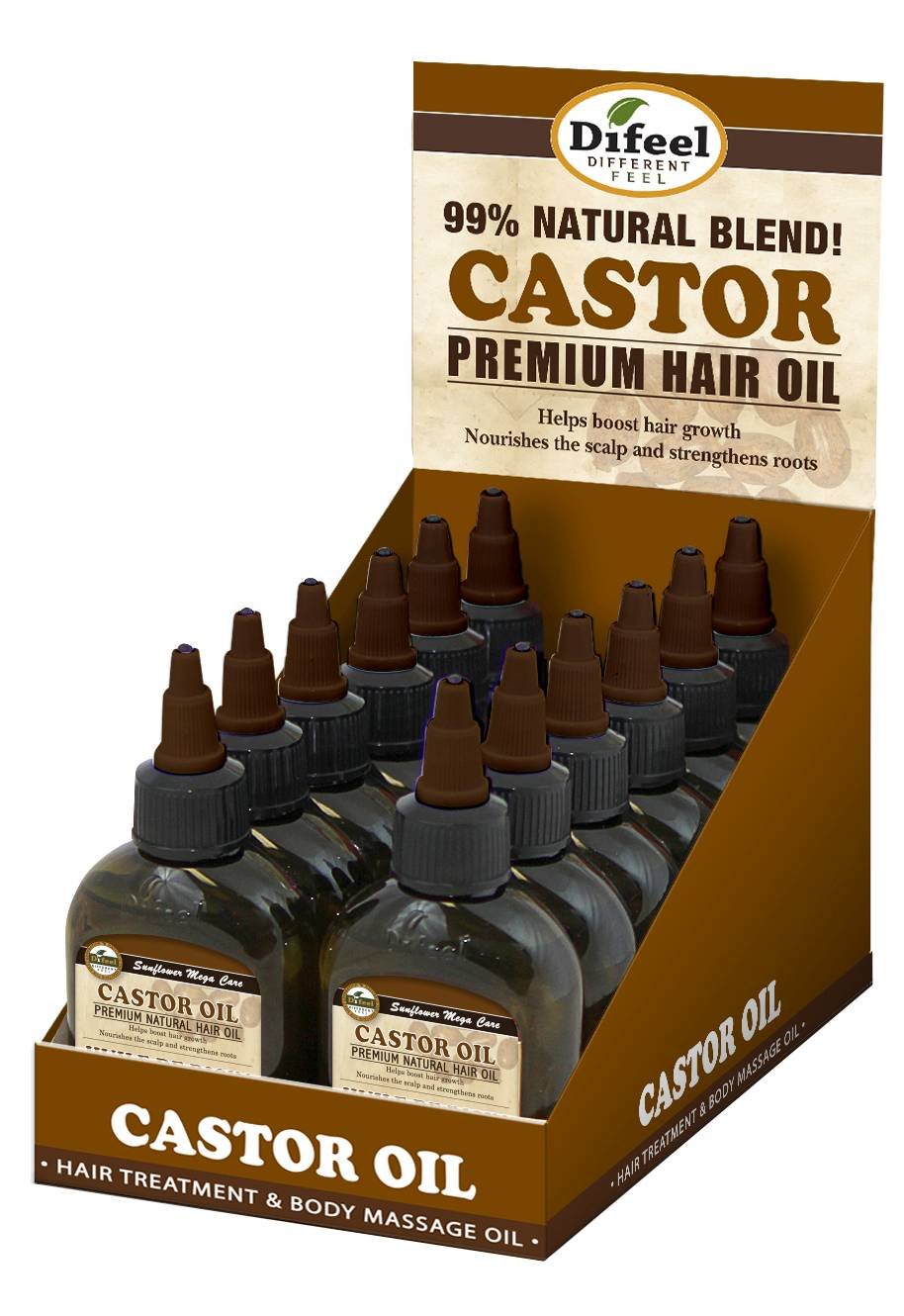 DIFEEL 12/DP PREM OIL CASTOR 2.5 OZ