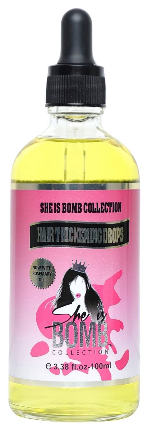 SHE IS BOMB HAIR THICKENING DROPS 3.38 OZ