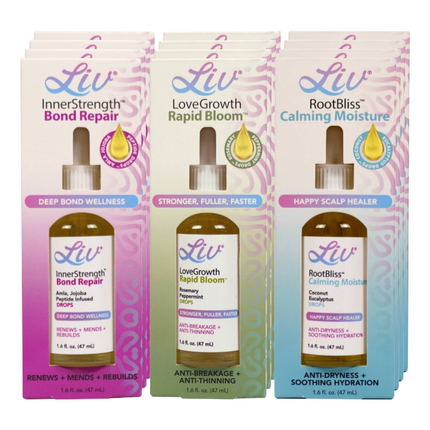 LIV OIL DISPLAY - 12PCS