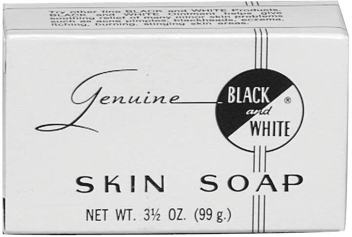 BLACK AND WHITE SOAP [SKIN] 3.5 OZ