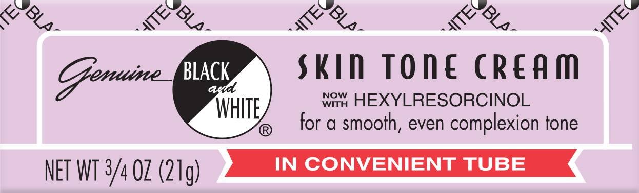 BLACK AND WHITE SKIN TONE CREAM .75 OZ