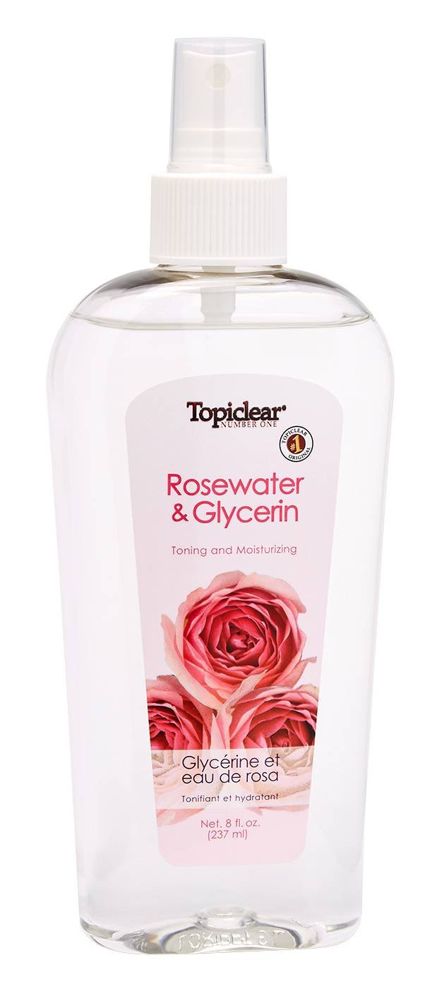 TOPICLEAR ROSEWATER & GLYCERIN 8 OZ