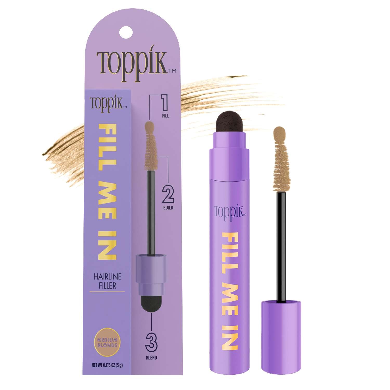 TOPPIK FILL ME IN HAIRLINE FILLER M/BLND