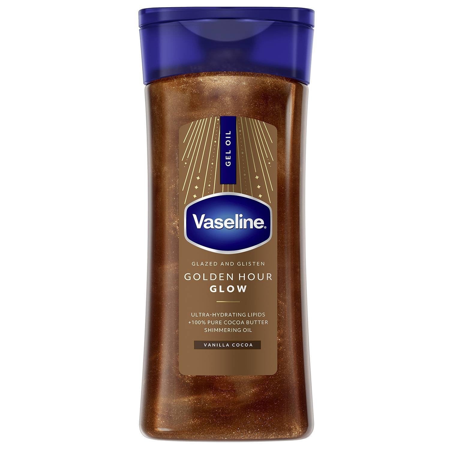 VASELINE GEL OIL GOLDEN HOUR GLOW 6.8 OZ