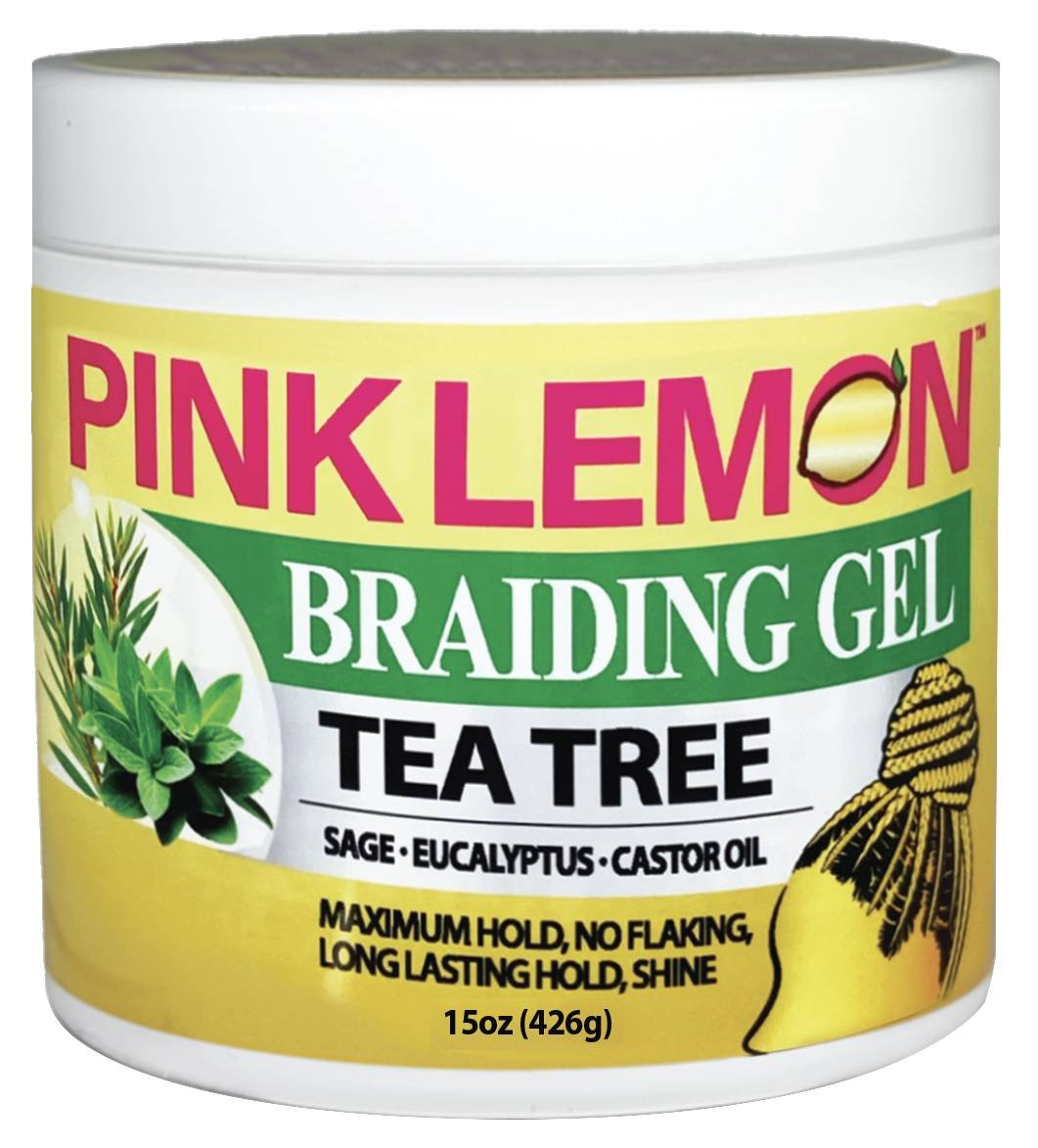 P/LEMON BRAIDING GEL [TEA TREE] 15 OZ