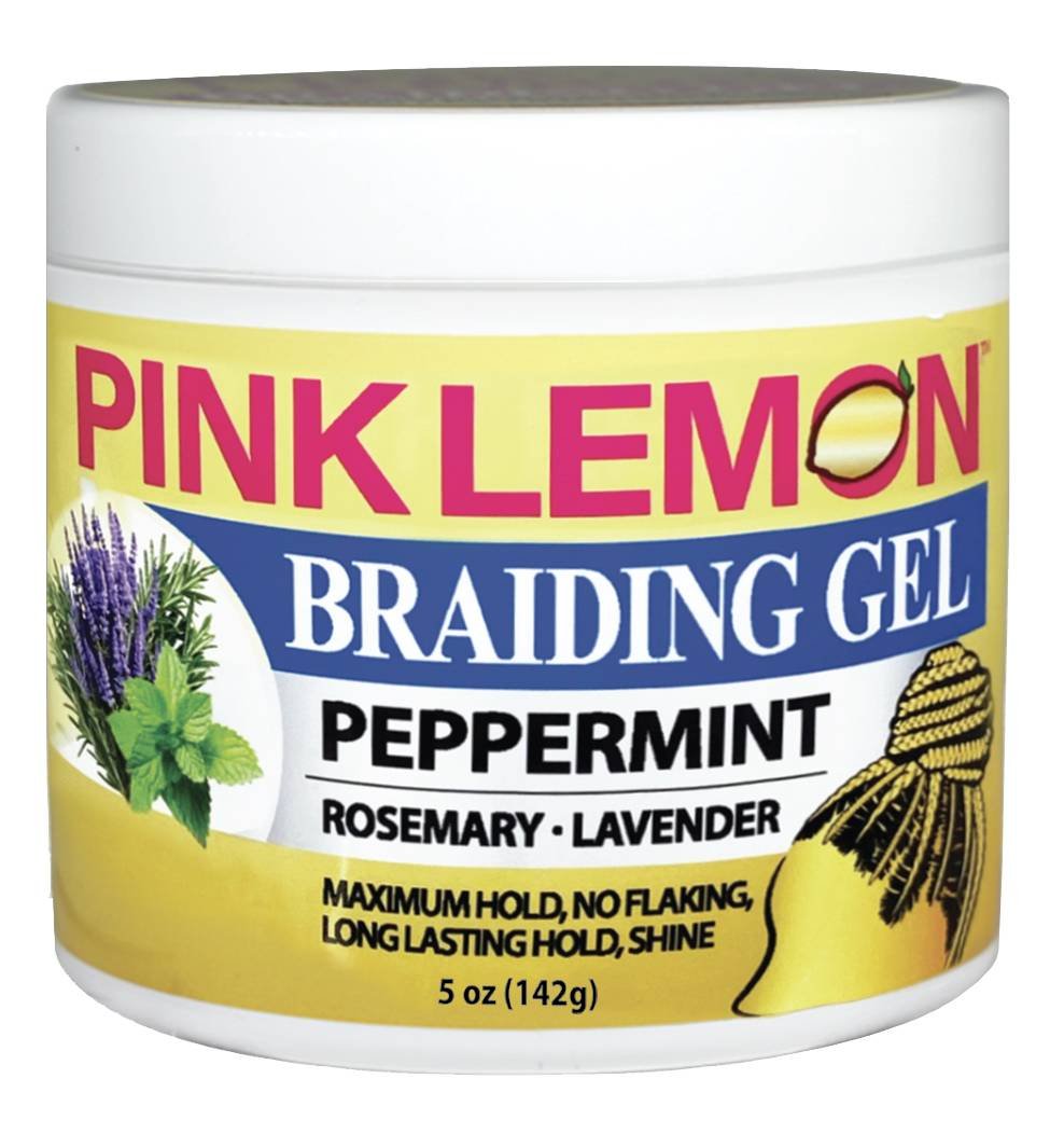 P/LEMON BRAIDING GEL [PEPPERMINT] 5 OZ