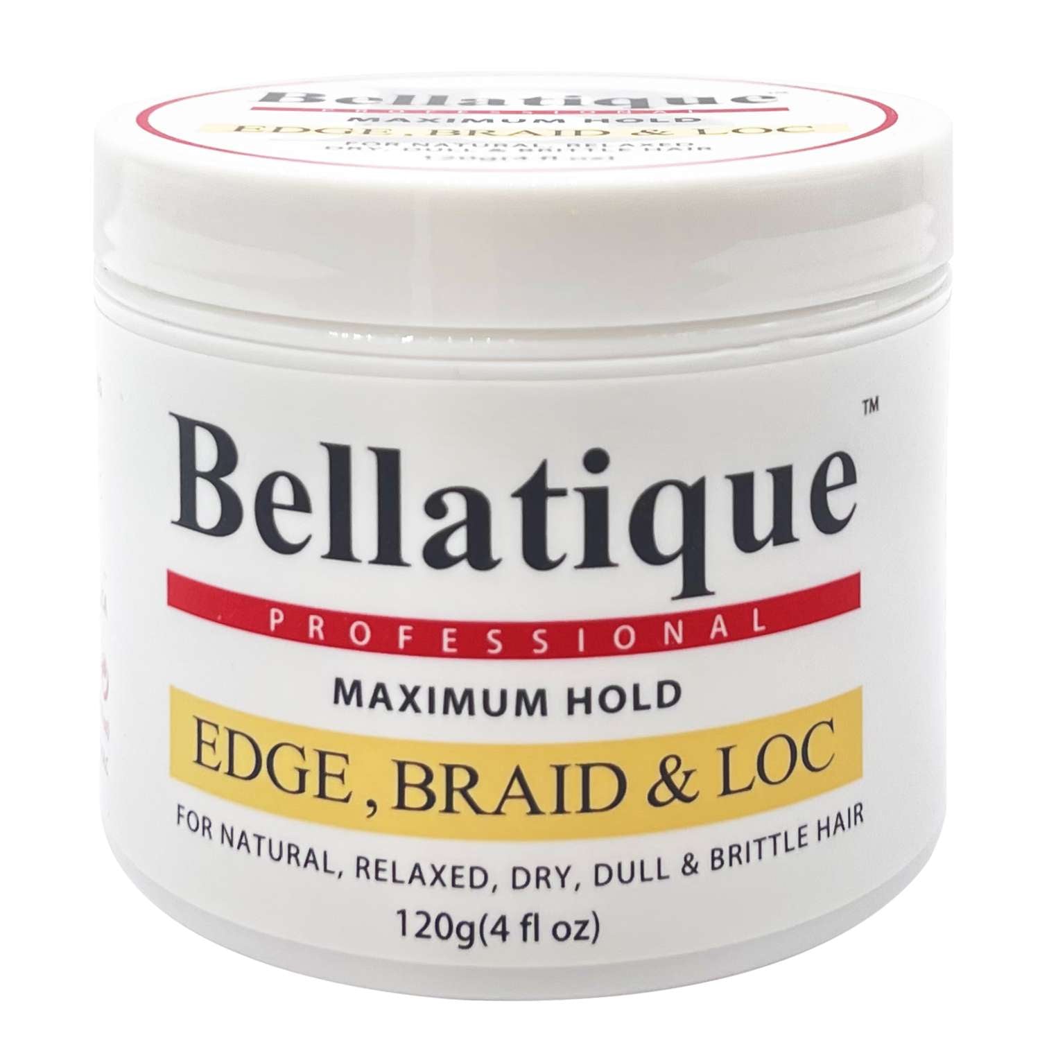 BELLATIQUE EDGE BRAID & LOC GEL 4 OZ