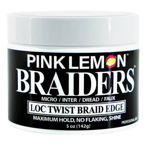 P/LEMON BRAIDERS LOC TWIST EDGE [BLACK] 5 OZ