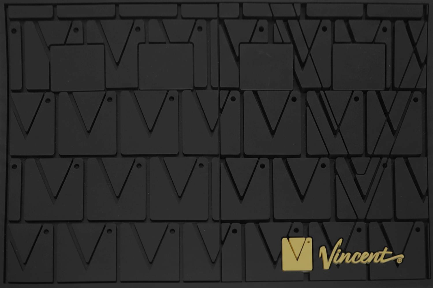 VINCENT MAT MAGNETIC PVC BLACK