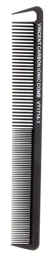 VINCENT COMB CARBON FINE/MED HOOK