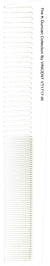 VINCENT COMB CERAMIC WHT MARCELING