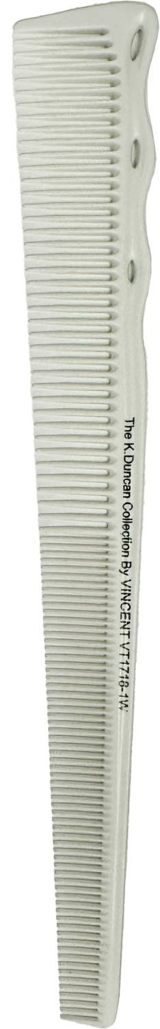 VINCENT COMB CERAMIC WHT TAPERING NARROW