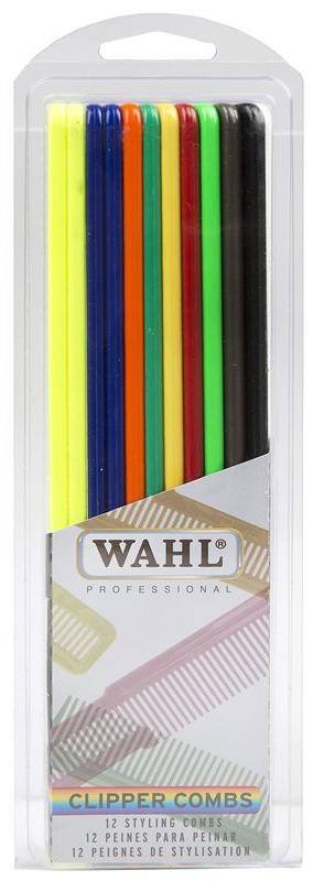 WAHL STYLING COMBS ASSORTED 12PK LARGE