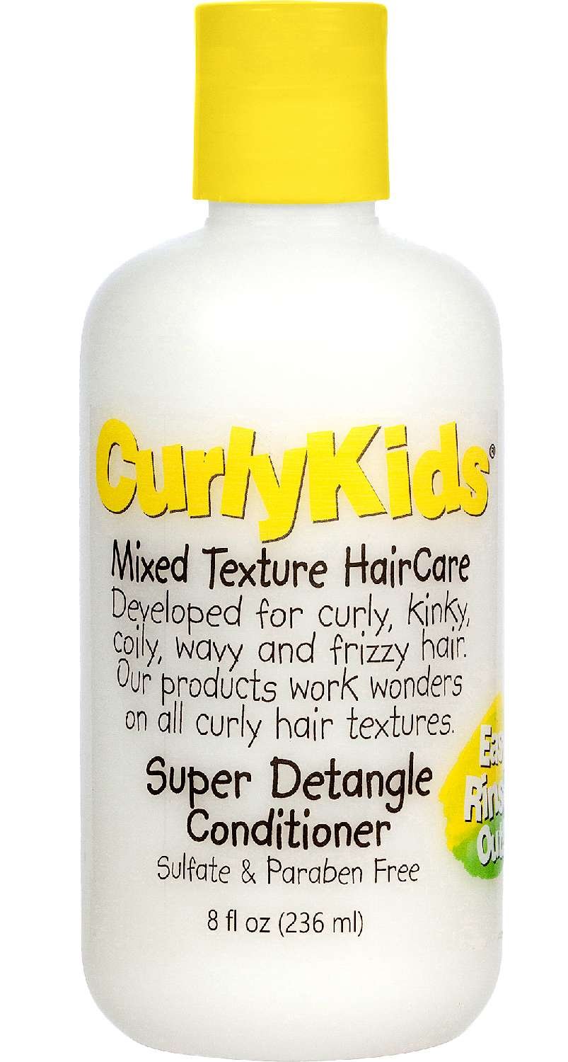 CURLY KIDS SUPER DETANGLE CONDITIONER 8 OZ