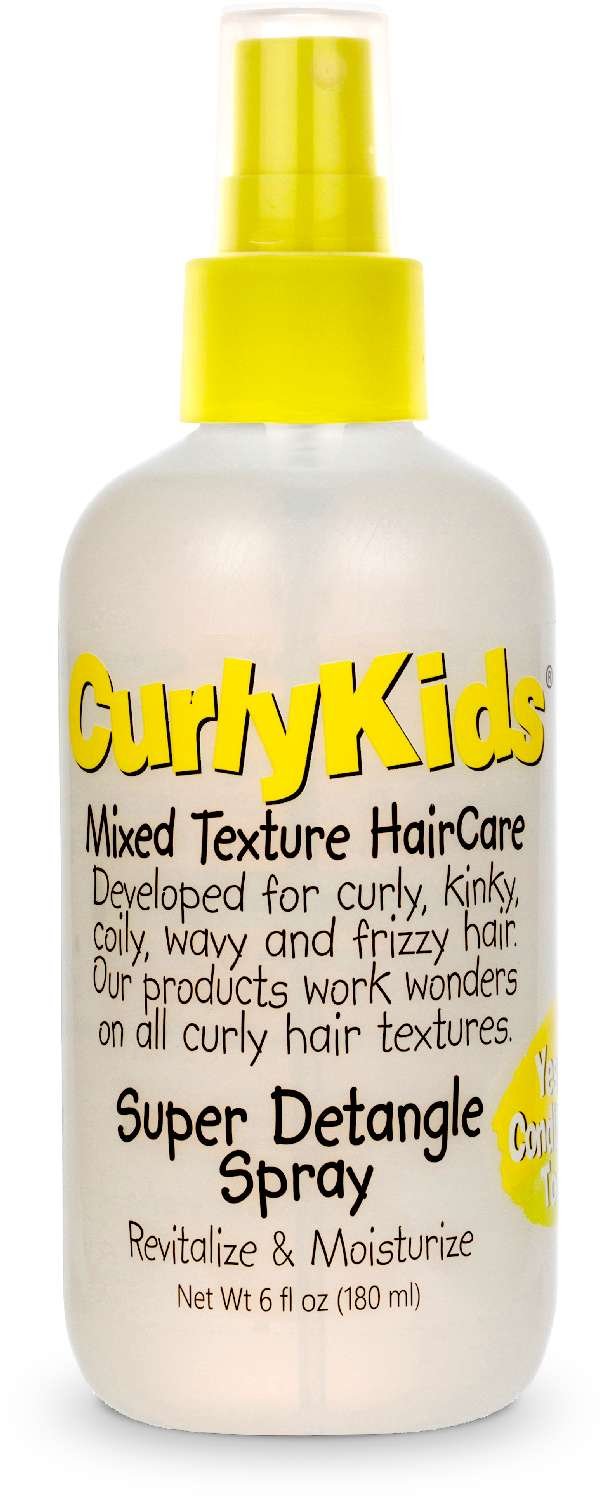 CURLY KIDS SUPER DETANGLE SPRAY 6 OZ
