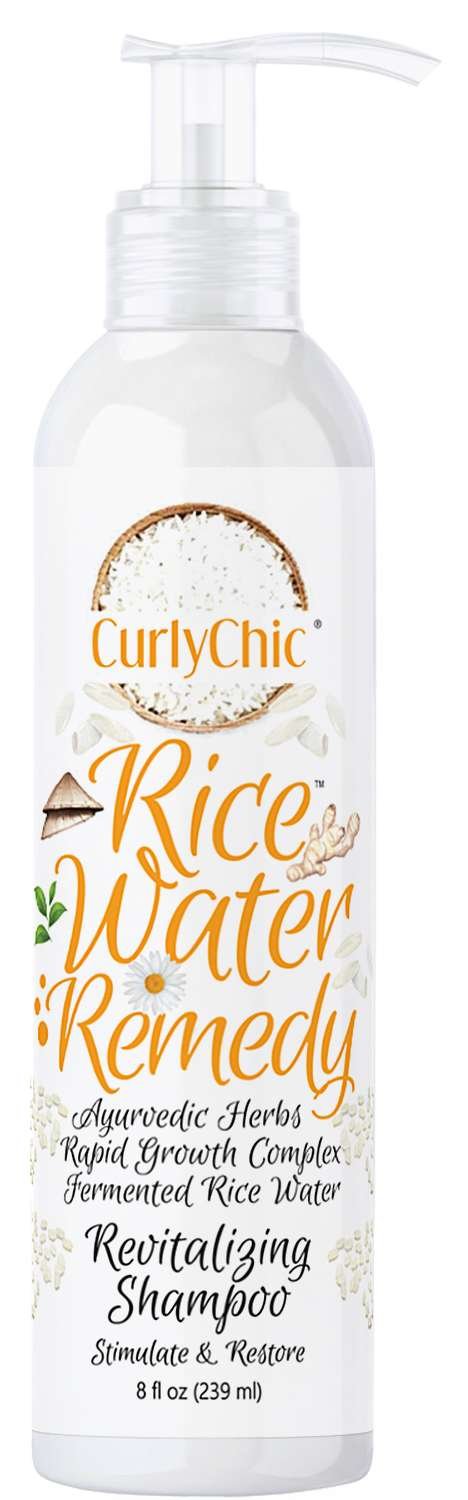 CURLY CHIC RICE WATER SHAMPOO 8 OZ