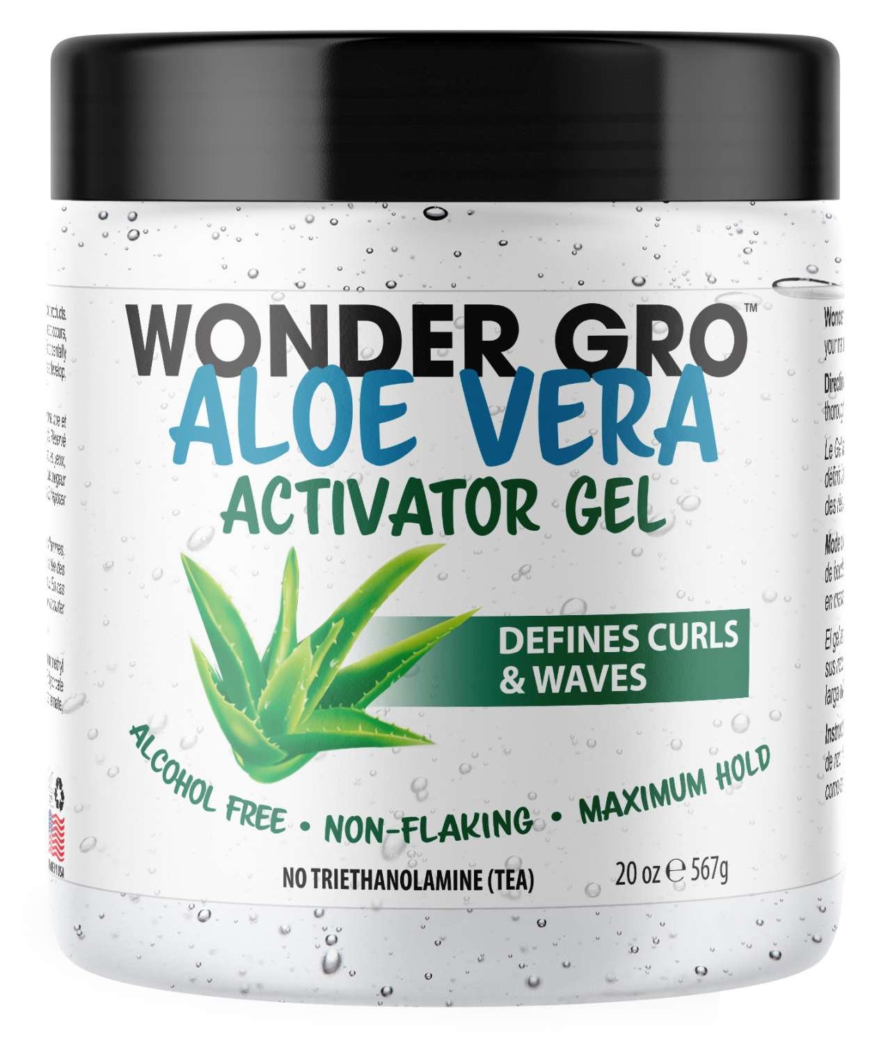 WONDER GRO GEL ACTIVATOR ALOE VERA 20 OZ