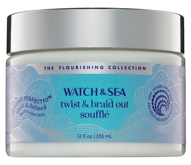 WATCH & SEA TWIST AND BRAID OUT SOUFFLE 12 OZ